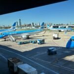 Aeronaves Aerolineas Argentinas Paradas no patio