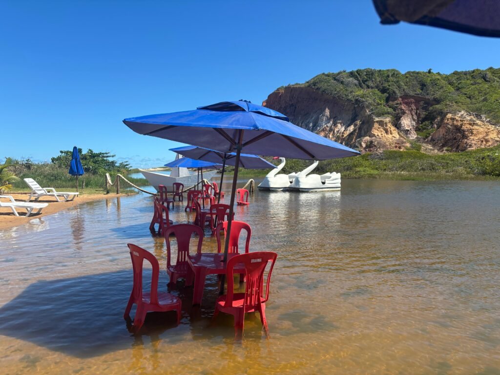 Lagoa de agua doce praia do gunga