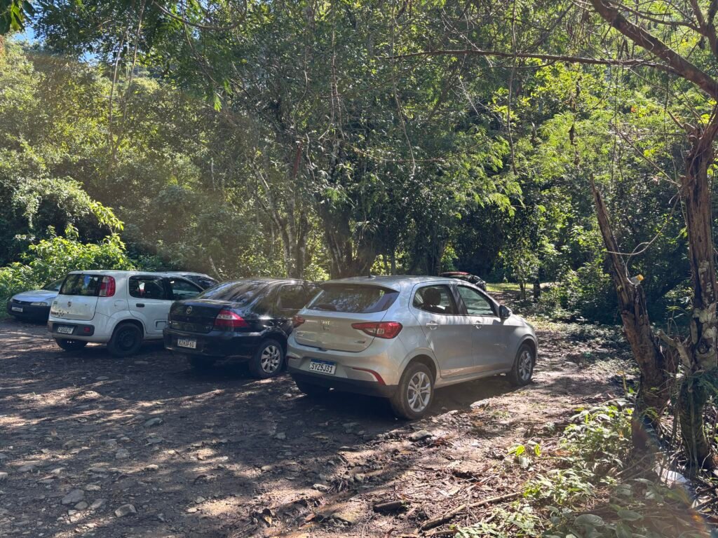 Estacionamento praia do Labotário