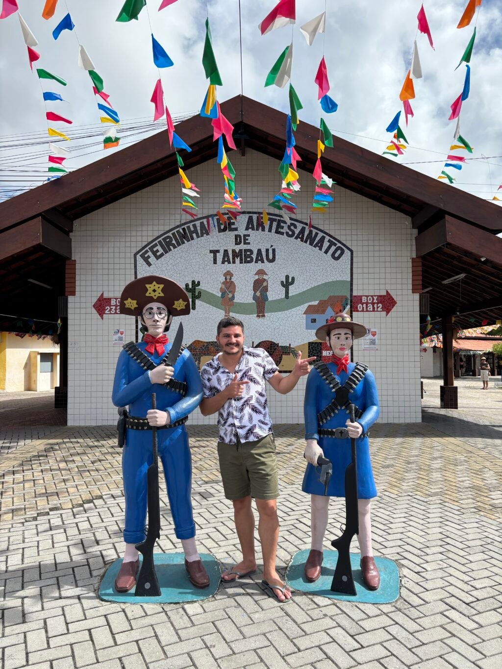 Feira de artesanato de tambau